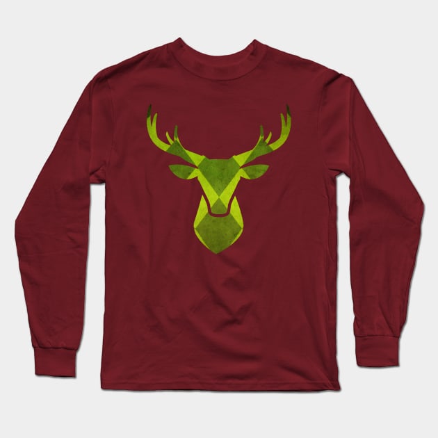 Reindeer Argyle Long Sleeve T-Shirt by chriswig